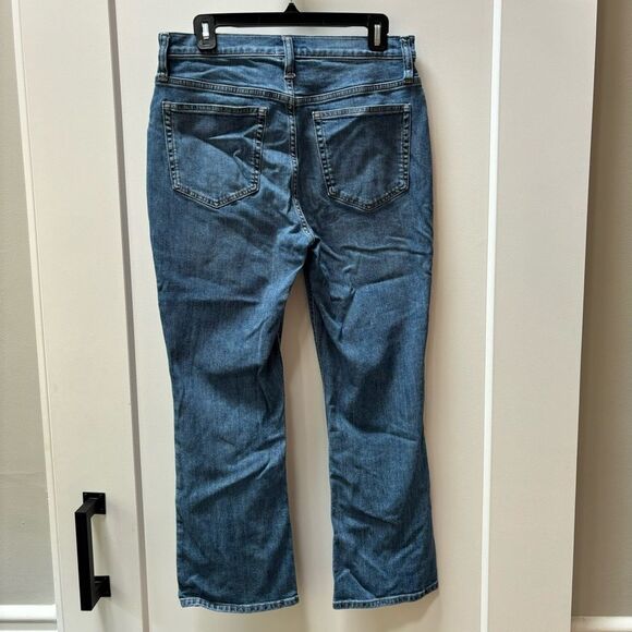 J. Crew Mid-Rise Flare Crop‎ jeans woman’s size 29 - Picture 5 of 5